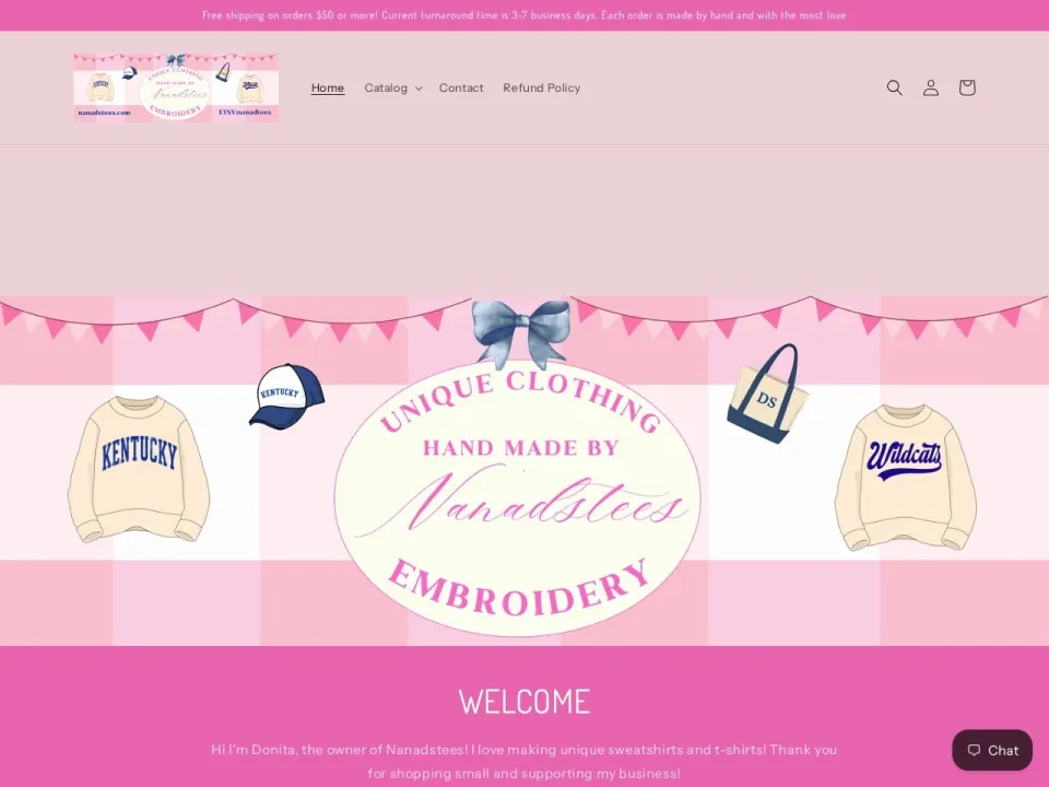 Nanadstees homepage