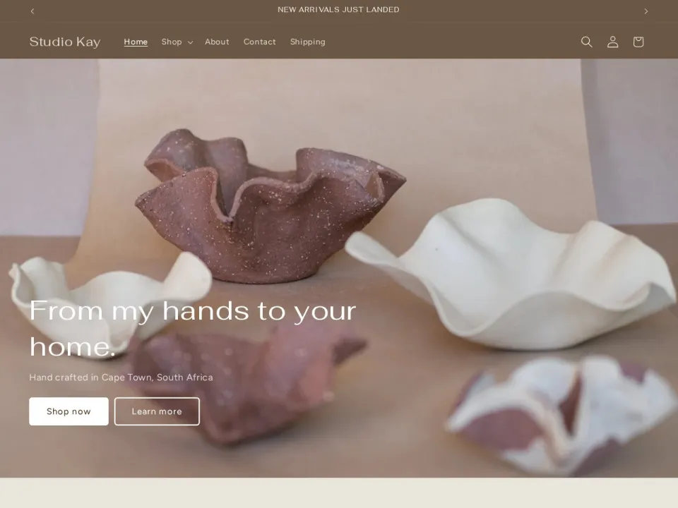 Studio Kay homepage